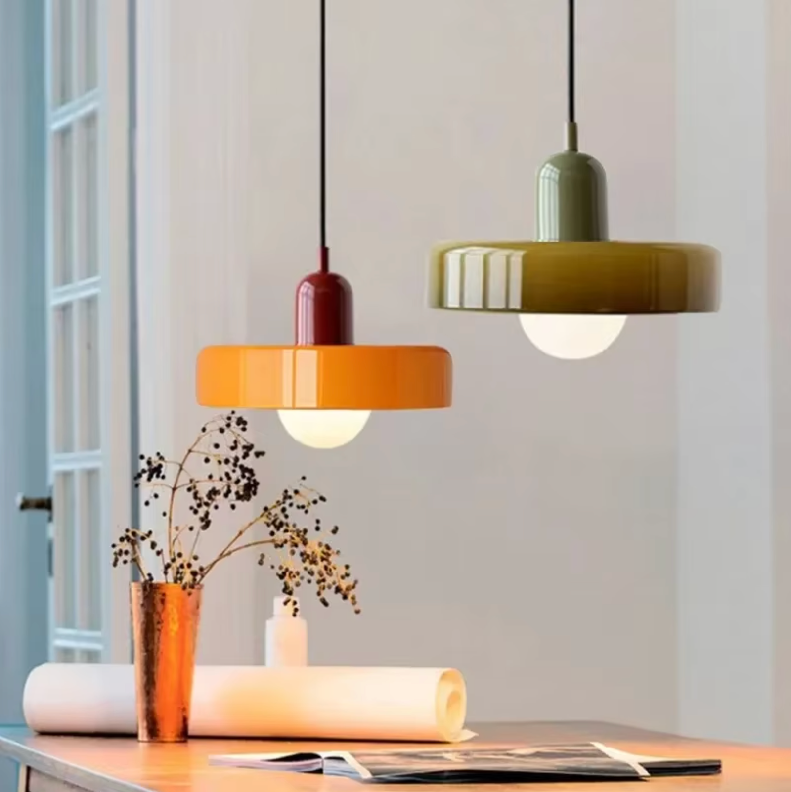 Lustre en verre moderne COZY