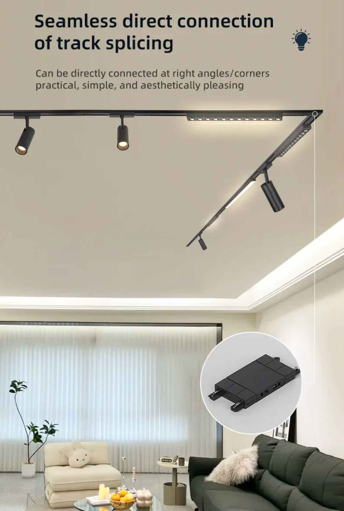 Luminaire modulable sur rail – Image 2