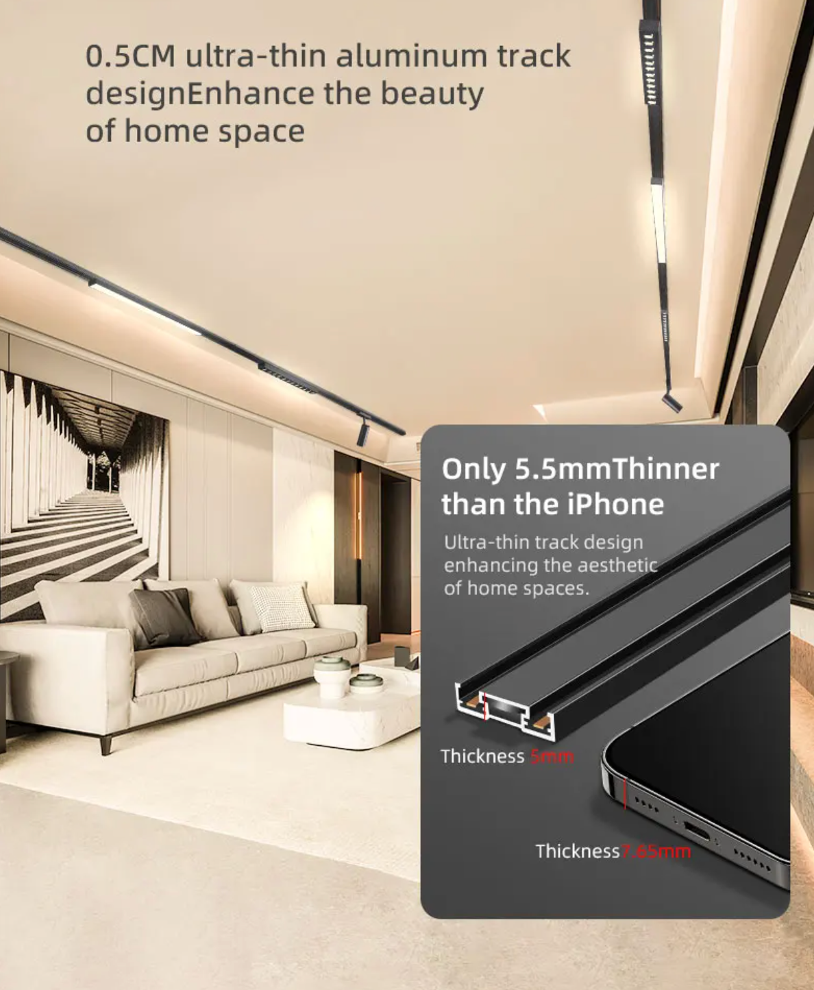 Luminaire modulable sur rail – Image 3