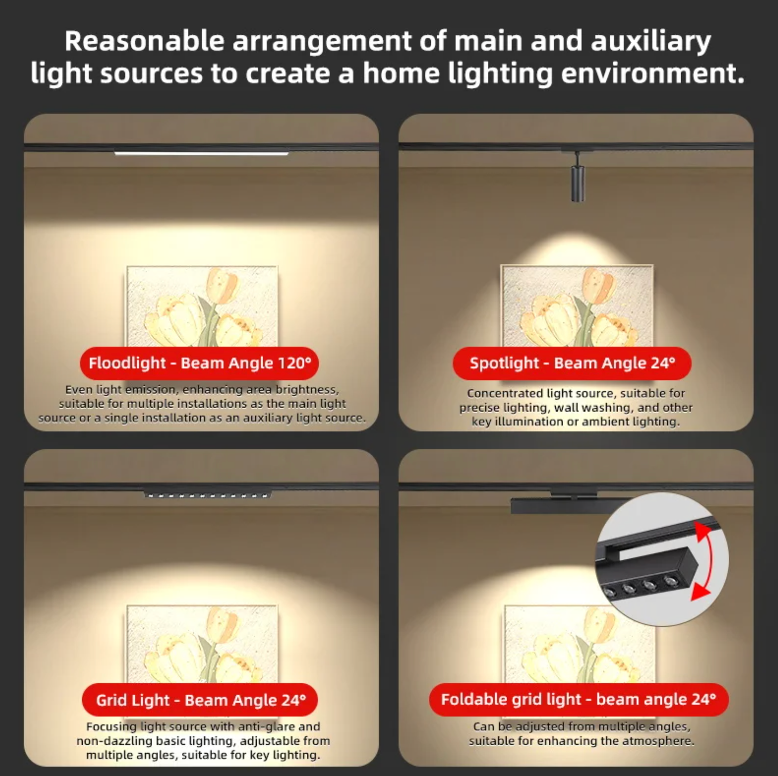Luminaire modulable sur rail – Image 9